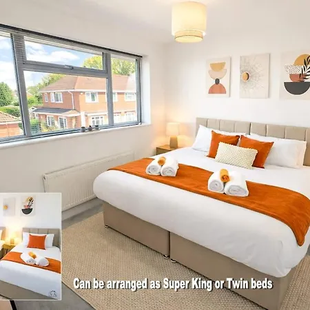 3-bed House - Sleeps 5 - Free Driveway Parking - Friendly - Close To Centre *